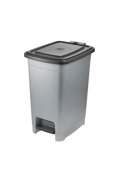 OEM Κάδος απορριμμάτων, πλαστικός, άνοιγμα με πεντάλ, 32 x 42 x 53 cm, 40 L, ...