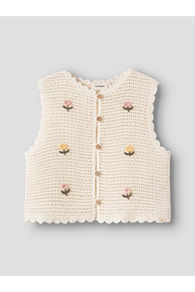 Lil' Atelier Strickweste Biobaumwoll