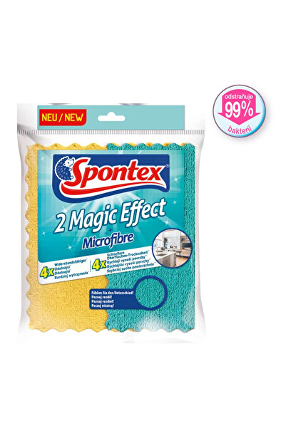 OEM Στεγνό πανί μικροϊνών, γενικής χρήσης, Spontex Magic Effect, 20,5 x 22 cm...