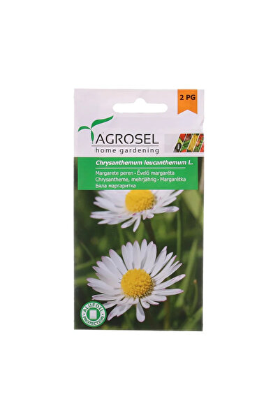 OEM Σπόροι ανοιξιάτικων λουλουδιών, πολυετείς μαργαρίτες, Agrosel, 2 γρ.