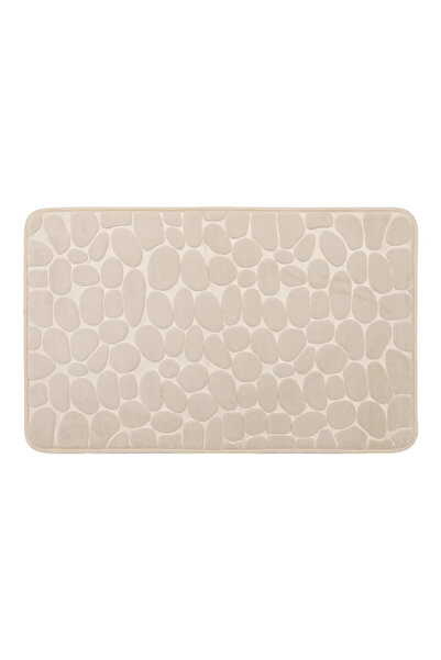 sensea Πατάκι μπάνιου Coocon Pebbles, Πολυεστέρας, 50 x 80 cm, μπεζ