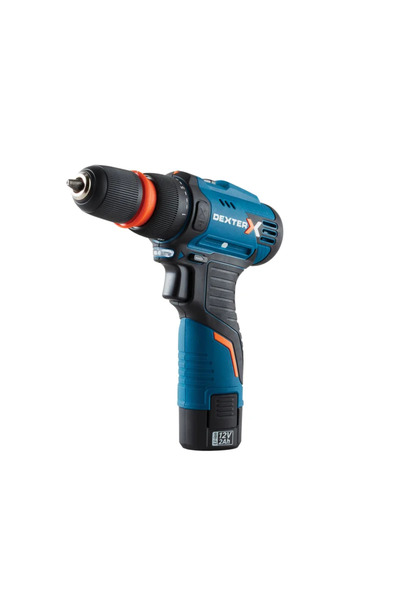 Dexter Ασύρματο δραπανοκατσάβιδο, Dexter, 12 V, 2 Ah 1 μπαταρία