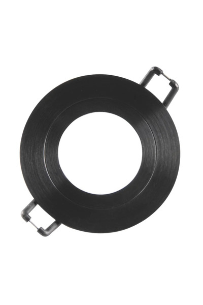 OEM Spot incastrat Febe, 1 x GU10, 8 W, rotund, negru