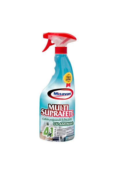 OEM Solutie pentru curatarea multisuprafetelor, cu amoniac, Misavan 4 in 1, 0...