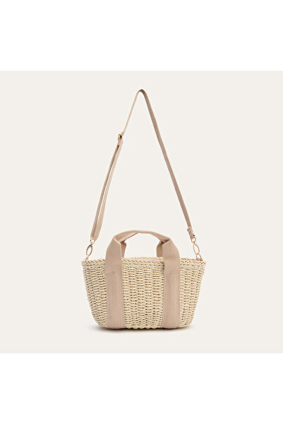 Mudo Wicker Shoulder Bag