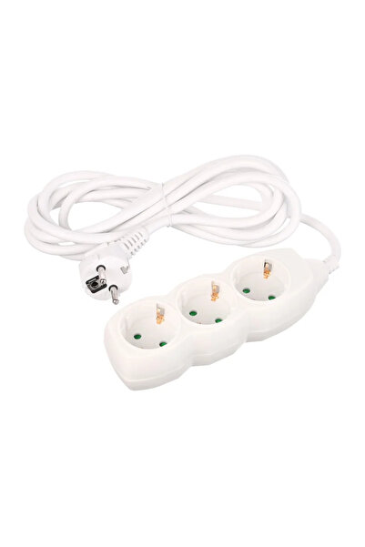 OEM Καλώδιο προέκτασης για φρεάτιο, IP20, 3 πρίζες, 3 x 1,5 mmp, 3680 W, 3 μέ...