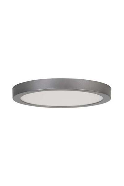 Inspire Spot LED aplicat, 3700 lm, lumina neutra, D 30 cm, rotund, argintiu