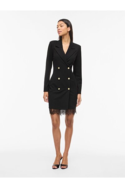 VILA Blazerkleid VICLARA Spitzen