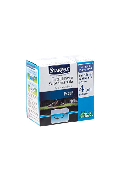 OEM Διάλυμα συντήρησης βόθρου, Starwax, 0,45 kg, 4μηνη επεξεργασία