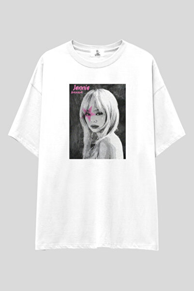 UmbraWear Blackpink "Pink Star" Oversize T-shirt | Unisex %100 Pamuk Özel Tas...