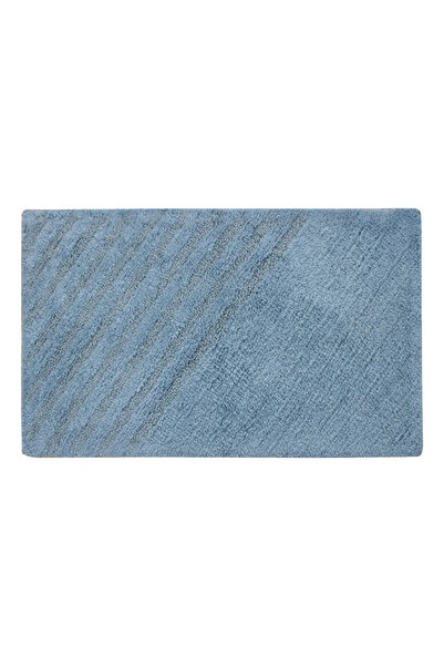 sensea Πατάκι μπάνιου Remix, Βαμβάκι, 50 x 80 εκ., μπλε
