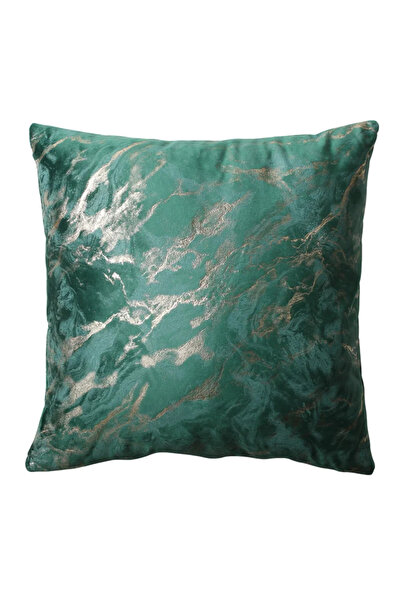 OEM Мраморна възглавница 45 x 45 см, зелена