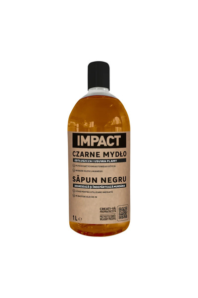 OEM Sapun lichid negru pentru curatare si degresare multisuprafete, Impact, 1 L