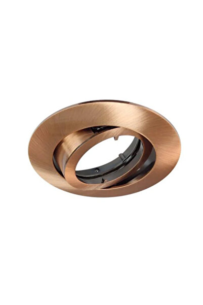 Inspire Bama recessed spotlight, adjustable, GU10, 50 W, round, copper