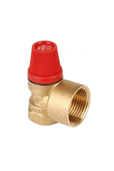 OEM Βαλβίδα ασφαλείας Herz, για λέβητες, μέγιστη 3 bar, 3/4"