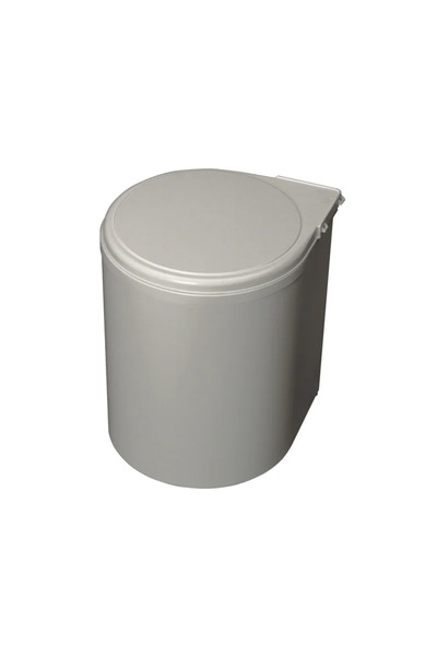 OEM Waste bin, Delinia iD, plastic, built-in, door-mounted, 14 L, gray