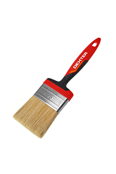 Dexter Επίπεδη βούρτσα Dexter, για βαφή με βάση διαλύτη, πλάτος 70 mm, λαβή α...