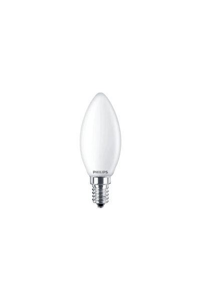 OEM LED крушка Philips, E14, B35, 6.5 W, топла светлина, 2700K, матова