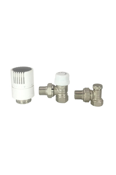 OEM Set robineti termostatati coltar Kruger, 1/2" cu cap termostatat