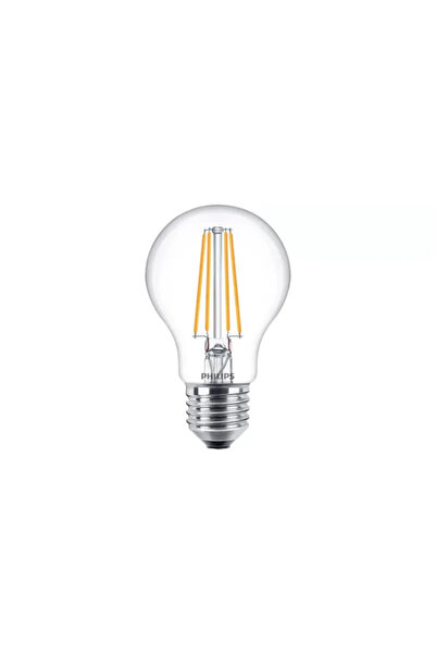 OEM Bec LED Philips, E27, A60, 7 W, lumina calda, 3000K, set 3 bucati