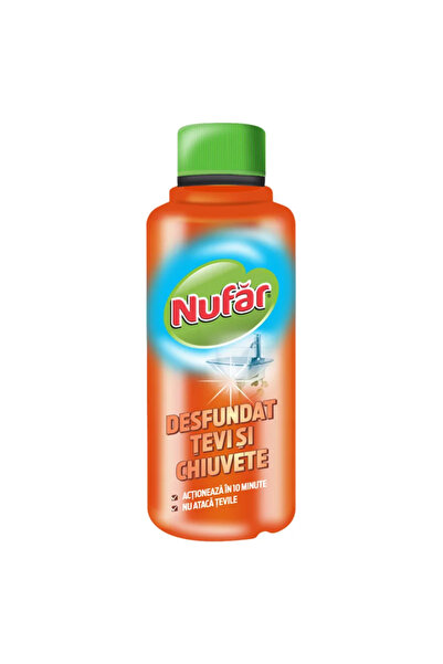 OEM Solutie pentru desfundarea tevilor si scurgerilor, Nufar, 0.375 L