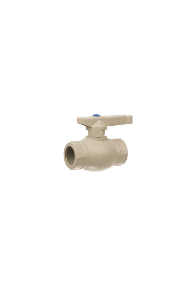 OEM PPR pipe valve, spherical, Ø 20 mm, gray