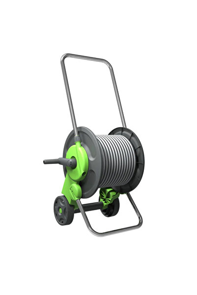 GEOLIA Καρότσι λάστιχου κήπου, Geolia, Ø 12,5 mm x 30 μέτρα, 4 bar, αξεσουάρ ...