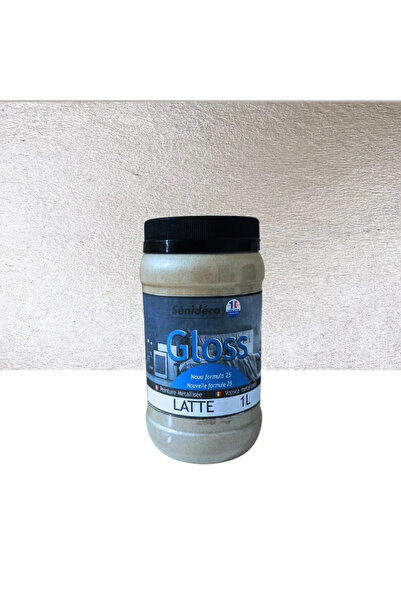 OEM Διακοσμητικό χρώμα Senideco, εφέ Gloss Latte, 1 λίτρο