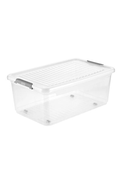 OEM Κουτί αποθήκευσης, Clipbox, πλαστικό, 59 x 38 x 24 cm, 37 L, με καπάκι