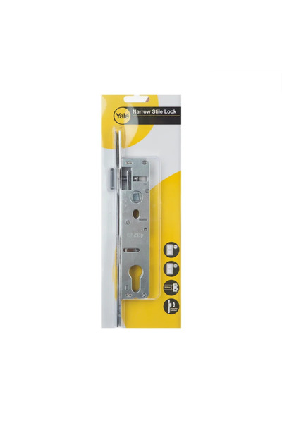 OEM Broasca usa Yale, incastrata, usa PVC, inchidere cu cilindru, 20 x 92 mm,...