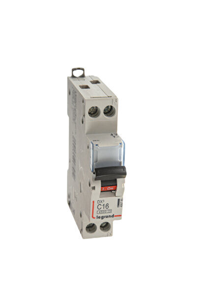 OEM Διακόπτης προστασίας κυκλώματος Legrand DX3, 1P+NR, 16 A, καμπύλη C, 4.5 KA