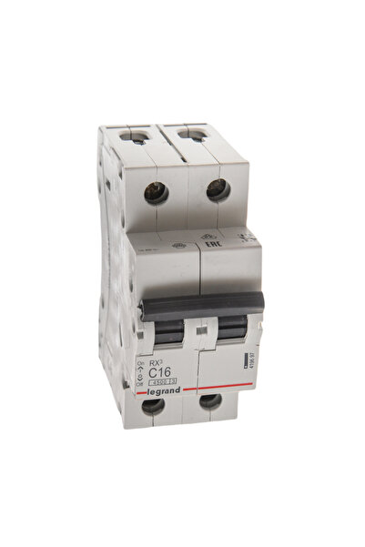 OEM Διακόπτης ισχύος Legrand RX3, διπολικός, 16 A, καμπύλη C, 4,5 KA