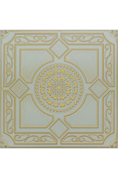 OEM Διακοσμητική ψευδοροφή Classic A, εξηλασμένη πολυστερίνη, 5 mm, 50 x 50 c...