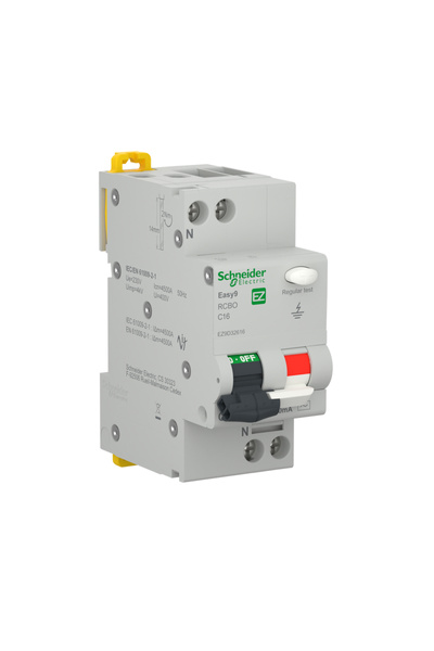OEM Diferential Schneider Easy9, P+N, 16A, 2 P
