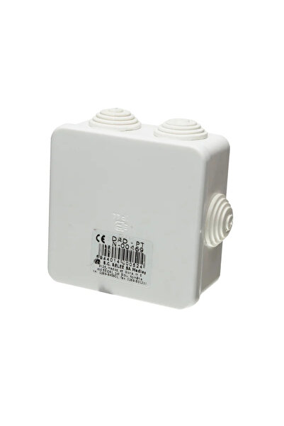 OEM Επιτοίχιο κουτί διακλάδωσης ρελέ, με διακλάδωση, 80 x 80 x 40 mm, 6 είσοδ...