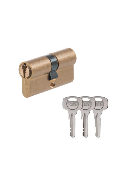 OEM Cilindru alama Urbis, 5 pini, 30 x 30 mm, 3 chei