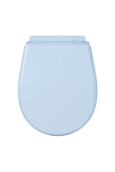 OEM Κάλυμμα τουαλέτας Olympia, πλαστικό, κανονικό κλείσιμο, μπλε