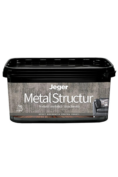 OEM Vopsea decorativa Jeger, efect Metal Structur, 7 kg