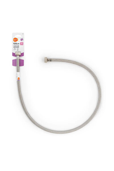 EQUATION Μεταλλική εύκαμπτη σύνδεση νερού εξίσωσης, Μ 100 cm, DN8, 1/2" - 1/2...