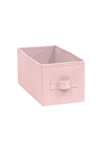 Spaceo Storage box 31 x 14 x 14 cm, Kub Kiss 5, pink