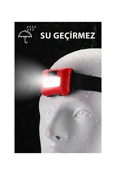 Genel Markalar Kafa Bantlı Led Işık Su Geçirmez Ayarlanabilir Kafa Lambası 3 ...