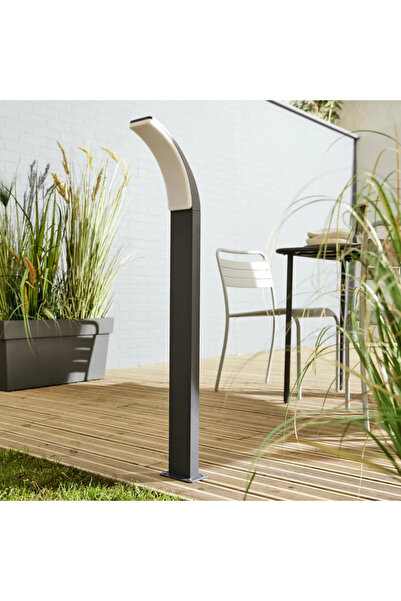 Inspire Στύλος LED Lakko, 1500 lm, ουδέτερο φως, 4000K, IP44, H96CM, γκρι