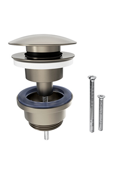 EQUATION Equation click clack valve, for washbasin, chrome, Ø 66 mm