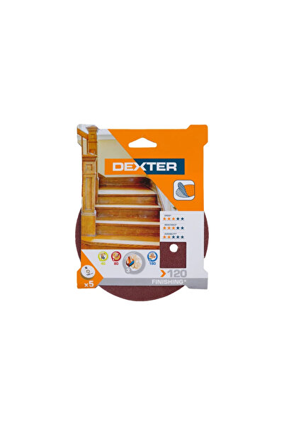Dexter Δίσκος λείανσης Dexter, για έκκεντρο τριβείο, Ø 150 mm, κόκκωση 120 (σ...