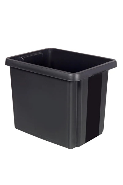 OEM Storage box, plastic, 43 x 34 x 26 cm, 26 L, black