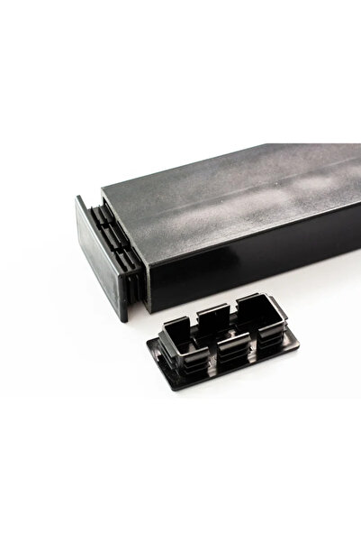 OEM Set 12 capace, profil U, 100 x 50 mm, gri