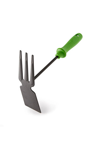 GEOLIA Μίνι τσάπα με πιρούνι, Geolia, ατσάλι, λαβή PVC, μήκος 15 cm