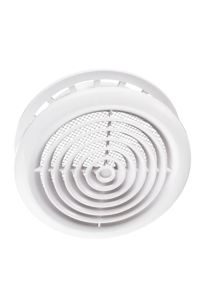 OEM Grila ventilatie, pentru tavan, plastic, Ø 20 cm, alba