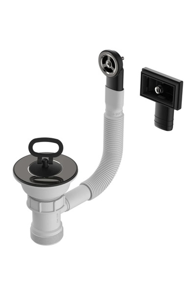 OEM Sink valve with plug and overflow, Ø 85 mm, Equation
