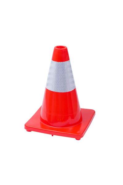 STANDERS Πλαστικός κώνος, ανακλαστικός, 30 x 22 εκ.